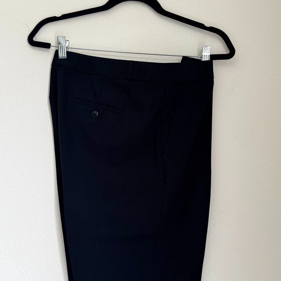 Banana Republic Logan Fit Black Italian Wool Pants Women’s Size 8 Dress Trousers - Picture 4 of 9